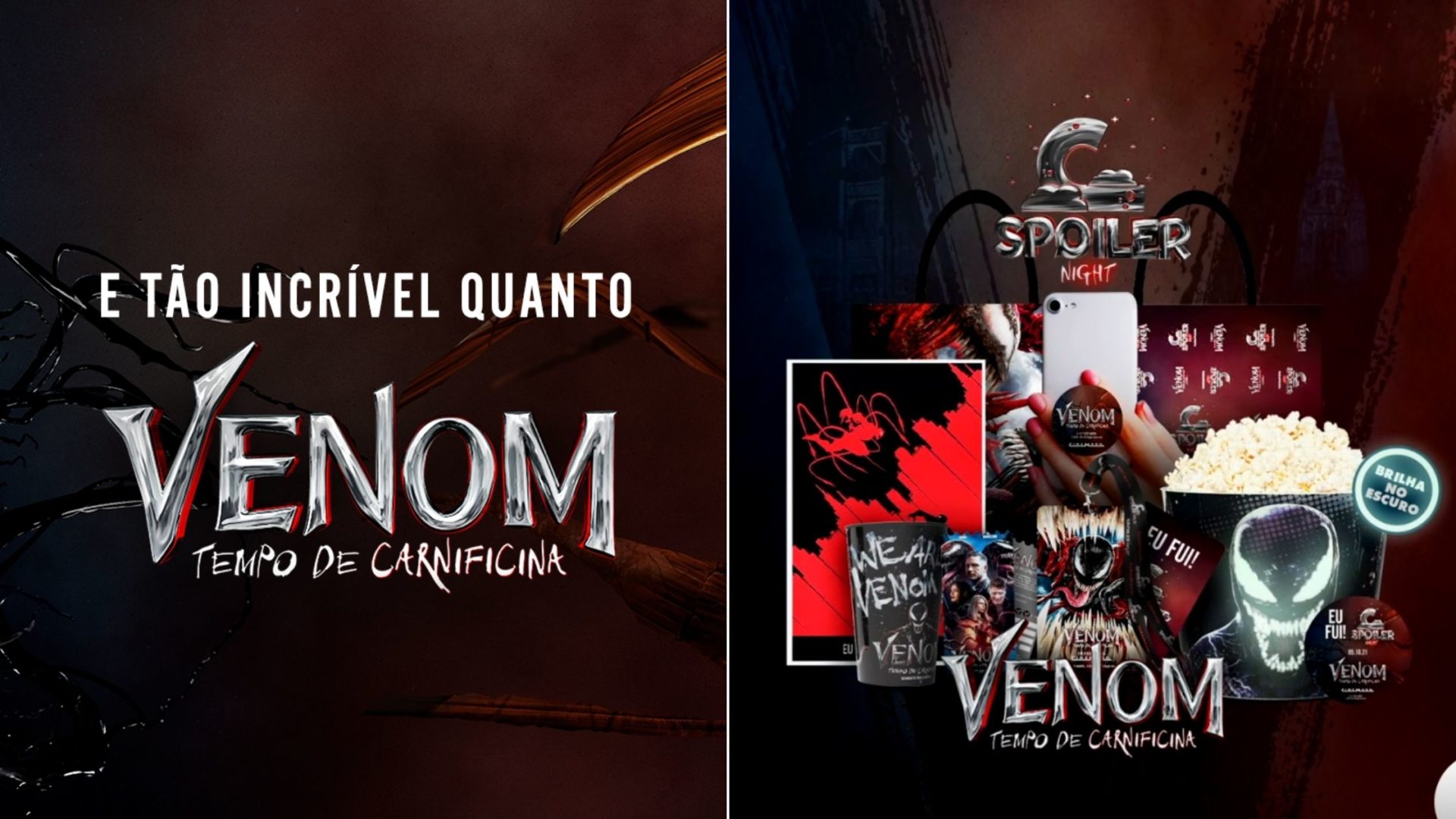 Spoiler Night Cinemark oferece sessão exclusiva de Venom Tempo de