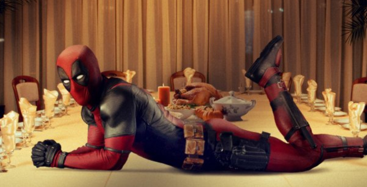Deadpool sensualiza em foto para o Dia de Ação de Graças