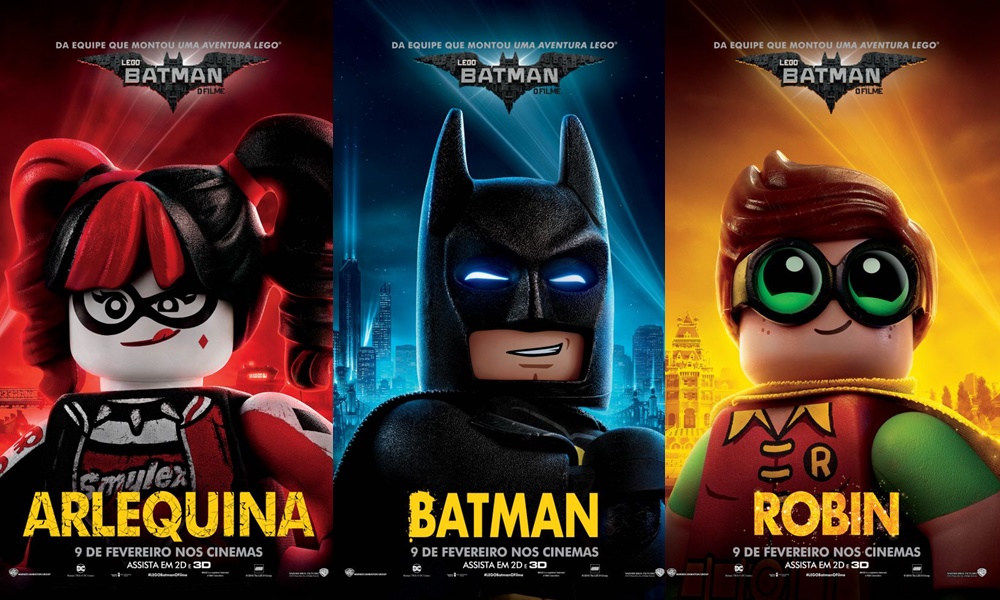 Cartaz e trailer DUBLADO de 'LEGO Batman – O Filme' - CinePOP