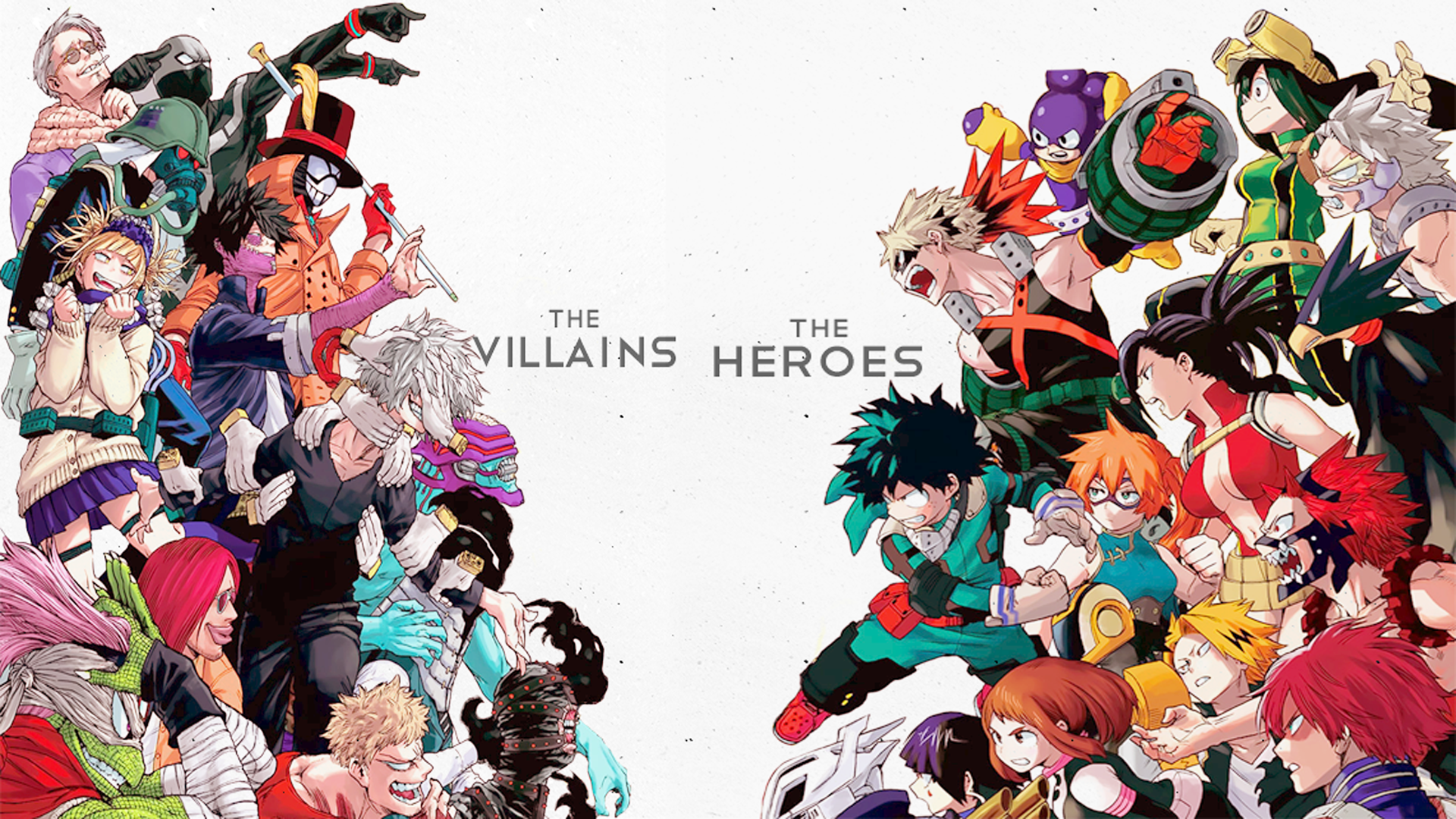 Design de personagens de My Hero Academia: Two Heroes