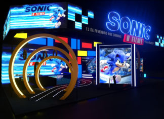 Paramount Pictures traz estande imperdível de “Sonic”para a CCXP