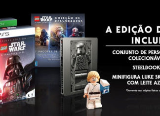 Edição deluxe de LEGO Star Wars: A Saga Skywalker chega ao Brasil com minifigura de Luke Skywalker LEGO Star Wars: A Saga Skywalker