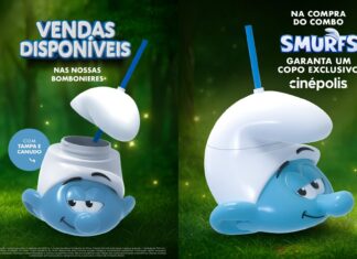 Cinépolis anuncia copo colecionável de “Smurfs”